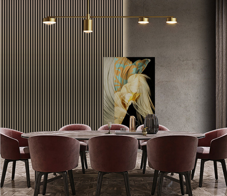 Brown Metallic Acoustic Panel
