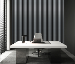 Metallic Dark Grey Acoustic Panel