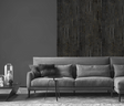 Black Marble Effect Acoustic Panel