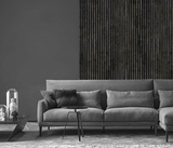 Black Marble Effect Acoustic Panel