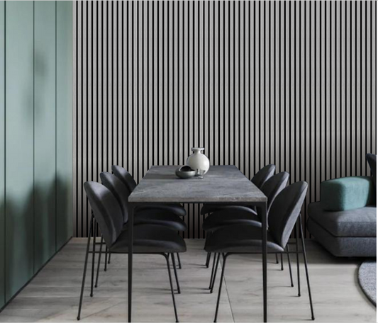 Grey Acoustic Wall Panel