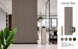 Grey Oak Premium Acoustic Wall Panel 60 x 240cm
