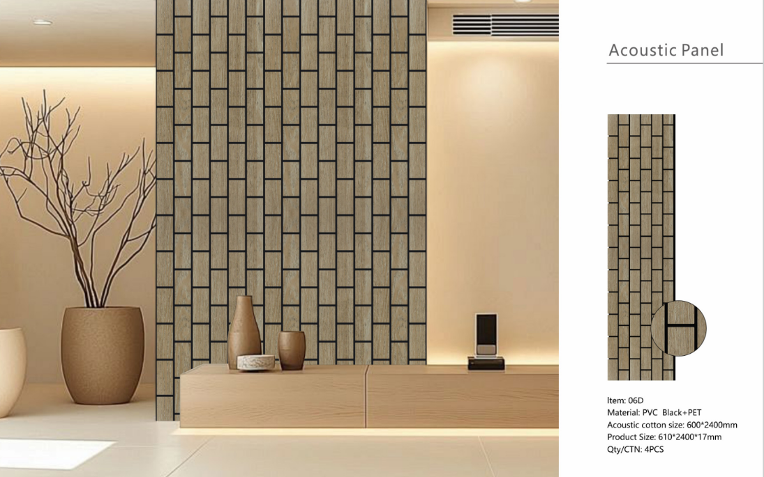 Wall Panel 06D - Dark Oak - Vertical - 240cm - (1 pack / 4pcs)