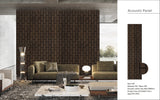 Wall Panel 06T - Walnut - Vertical - 240cm - (1 pack / 4pcs)