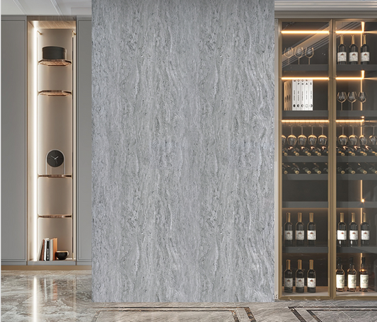 Wall Panel 07E - Grey Marble - Wall Board - 240cm - (1 pack / 4pcs)