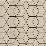 Dark Oak Blocks Acoustic Wall Panel