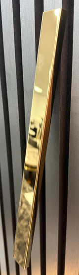 Gold Cover Slip for Wall Panels