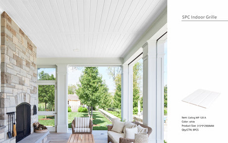 White Ceiling Panel 30 x 290cm