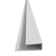White Ceiling End Strip 290cm