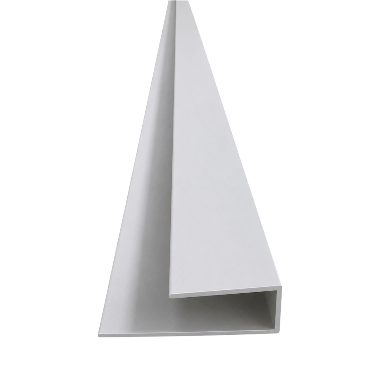 White Ceiling End Strip 290cm