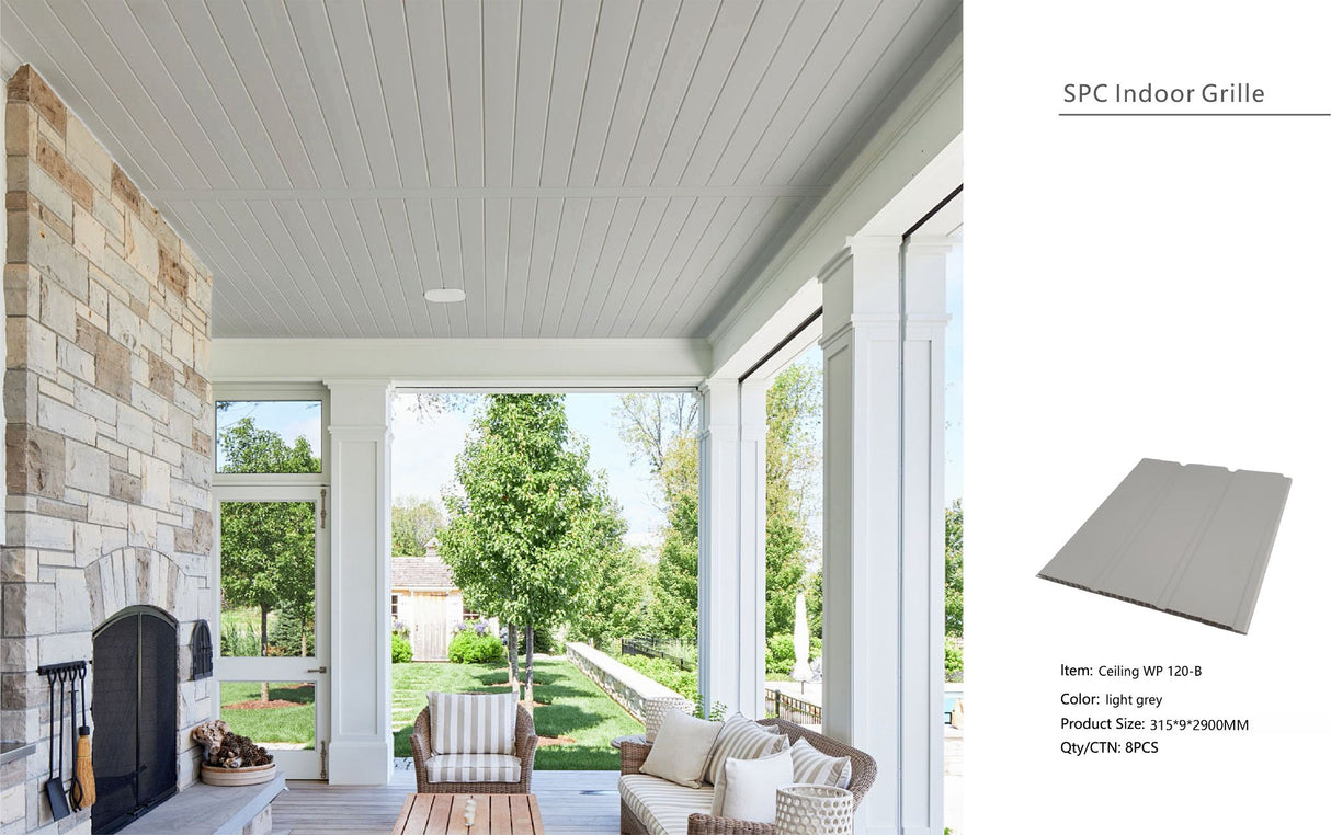 Light Grey Ceiling Panel 30 x 290cm