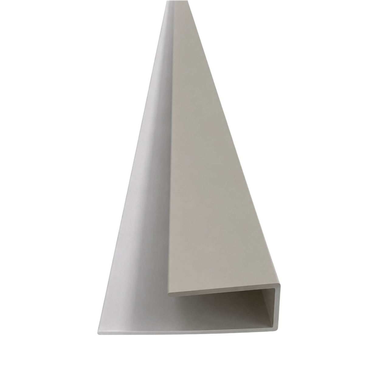 Light Grey Ceiling End Strip 290cm