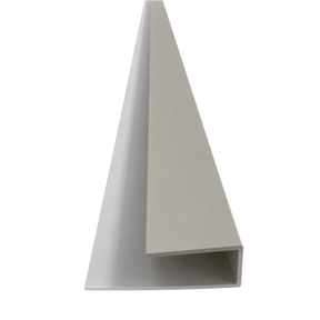 Light Grey Ceiling End Strip 290cm