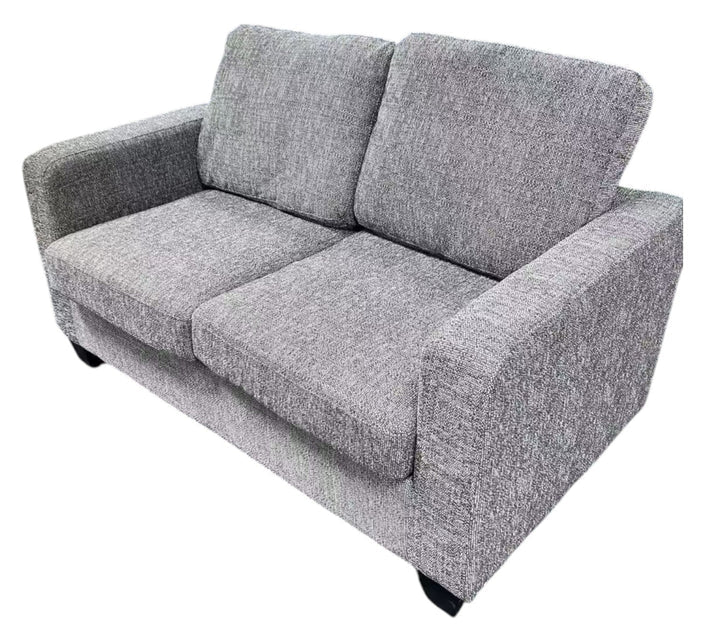 Modern Grey Fabric 2 Seater Sofa in a Box Design