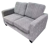Modern Grey Fabric 2 Seater Sofa in a Box Design