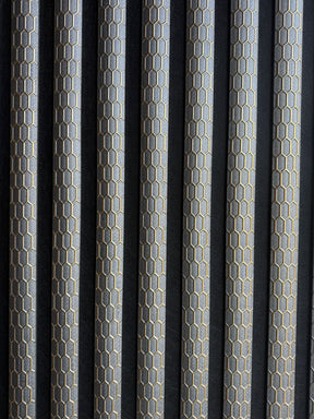 Wall Panel 013A - PS Gold and Grey - Acoustic - 240cm - (1 pack / 4pcs)
