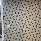 Shadow Oak Braided Acoustic Wall Panel 60 x 240cm