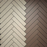 Walnut Chevron Acoustic Wall Panel 60 x 240cm