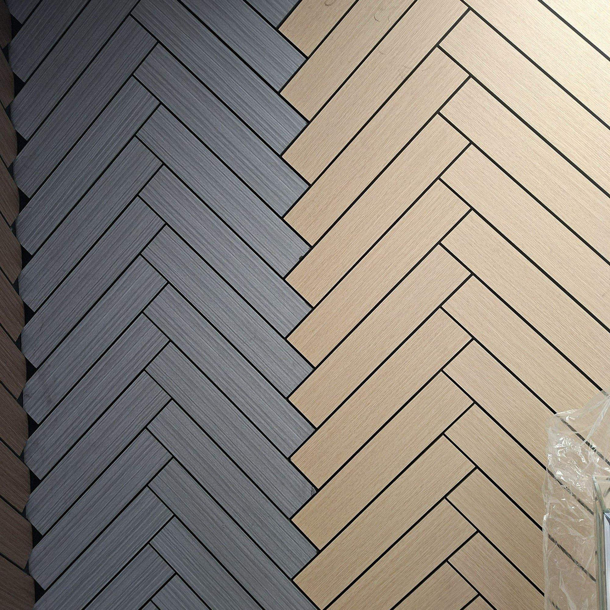 Oak Chevron Acoustic Wall Panel 60 x 240cm