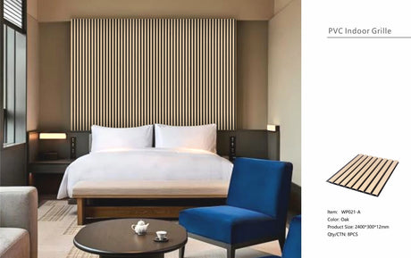 Oak Seamless PVC Wall Panel 30 x 240cm