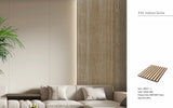 White Oak Seamless PVC Wall Panel 30 x 240cm