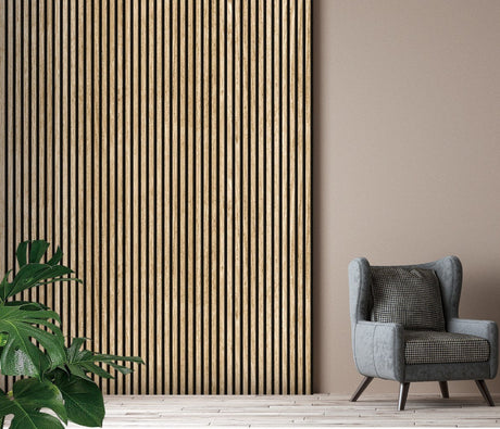 White Oak Seamless PVC Wall Panel 30 x 240cm