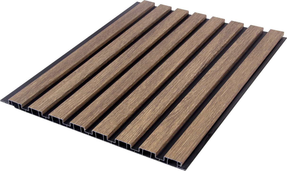 Dark Oak Seamless PVC Wall Panel 30 x 240cm