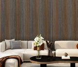 Dark Oak Seamless PVC Wall Panel 30 x 240cm
