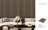 Dark Oak Seamless PVC Wall Panel 30 x 240cm