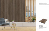 Dark Oak Seamless PVC Wall Panel 30 x 240cm
