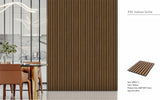 Walnut Seamless PVC Wall Panel 30 x 240cm
