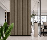 Dark Oak Premium Acoustic Wall Panel 60 x 240cm