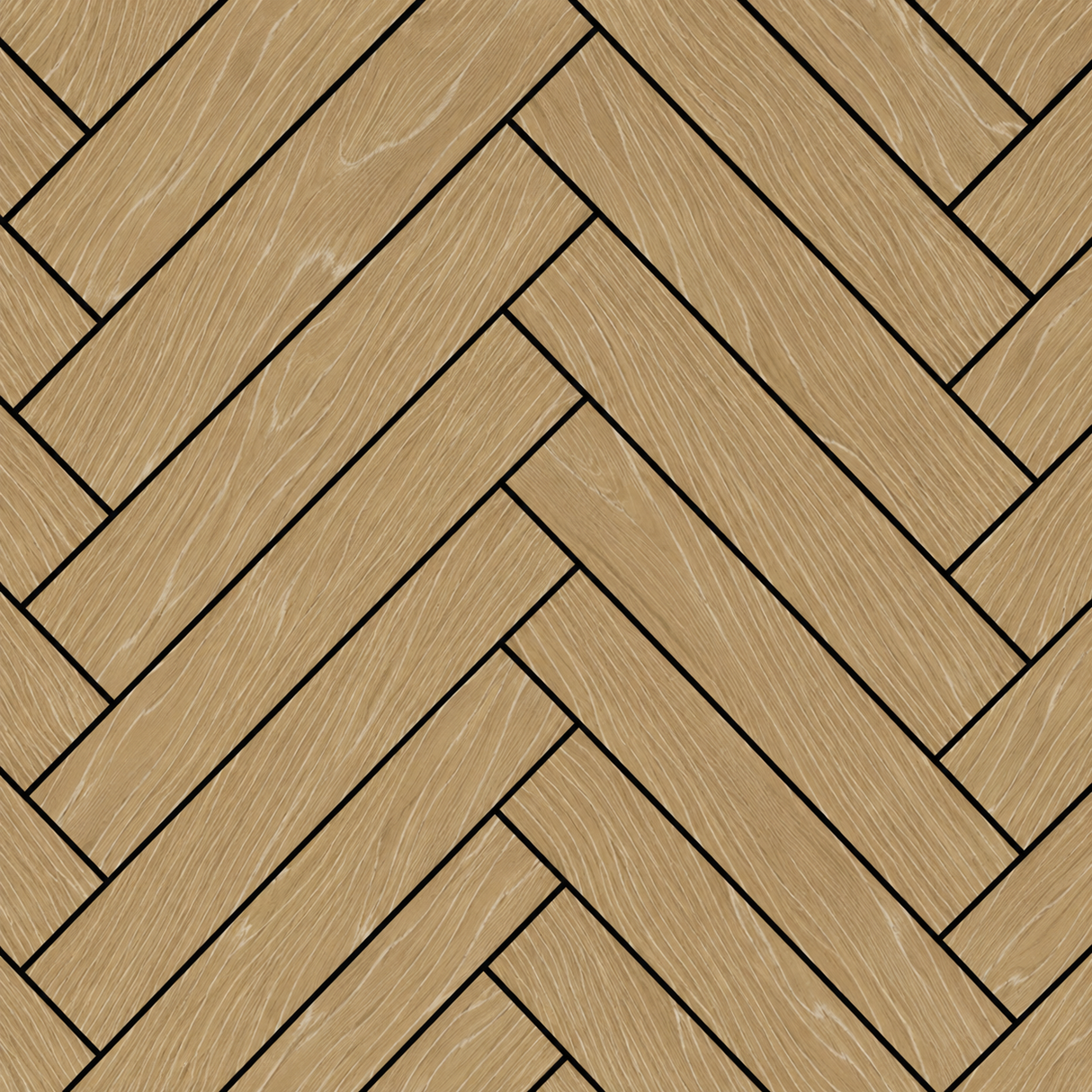 Oak Chevron Acoustic Wall Panel