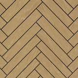 Oak Chevron Acoustic Wall Panel