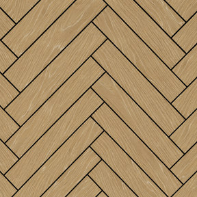 Oak Chevron Acoustic Wall Panel