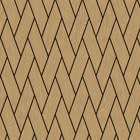 Oak Braided Acoustic Wall Panel