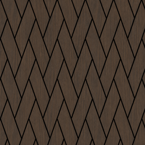 Walnut Braided Acoustic Wall Panel