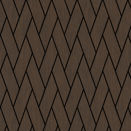 Walnut Braided Acoustic Wall Panel