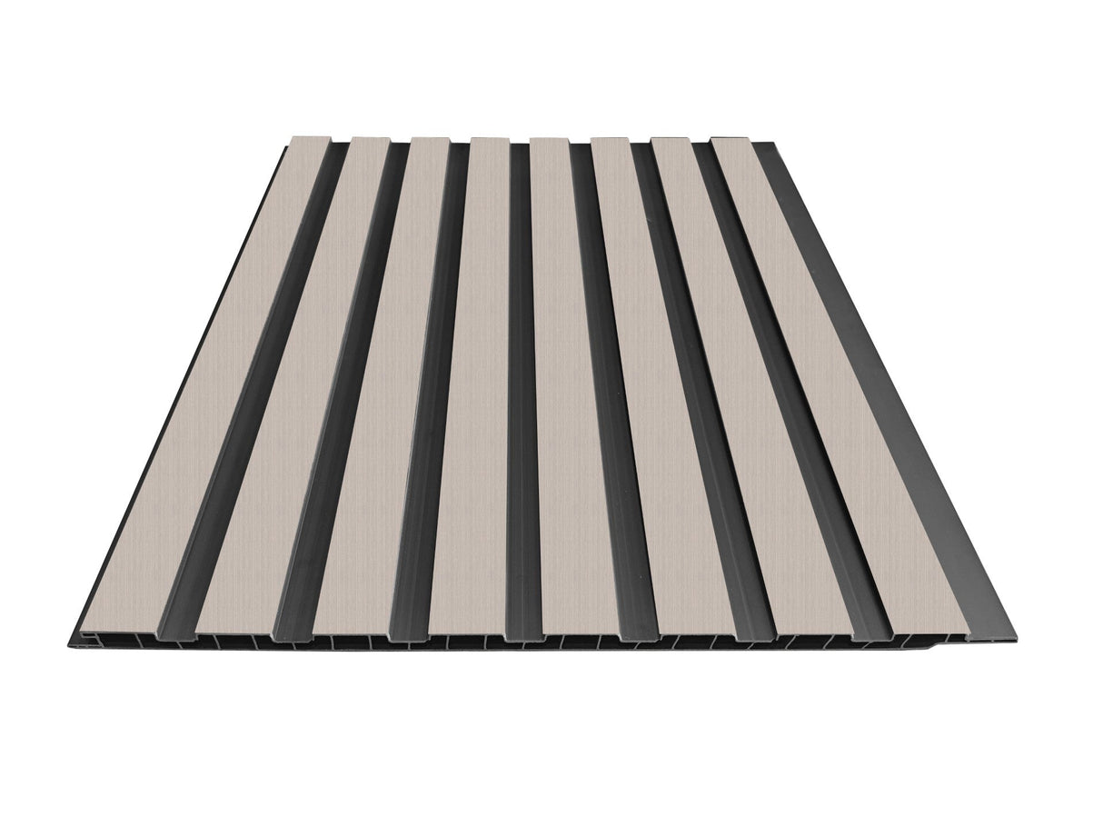 Light Grey PVC Slat Wall Panel