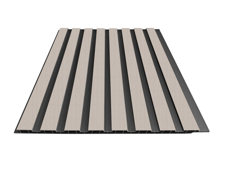 Light Grey PVC Slat Wall Panel