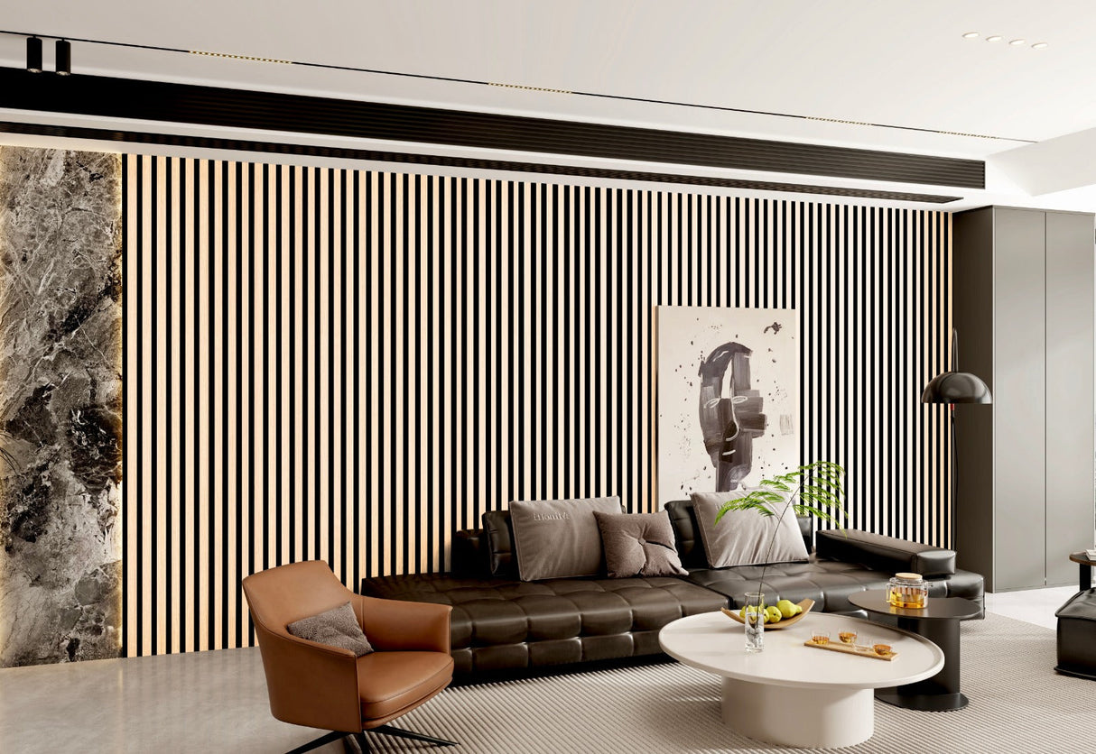 Oak PVC Slat Wall Panel