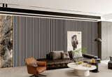 Light Grey PVC Slat Wall Panel