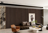Walnut PVC Slat Wall Panel