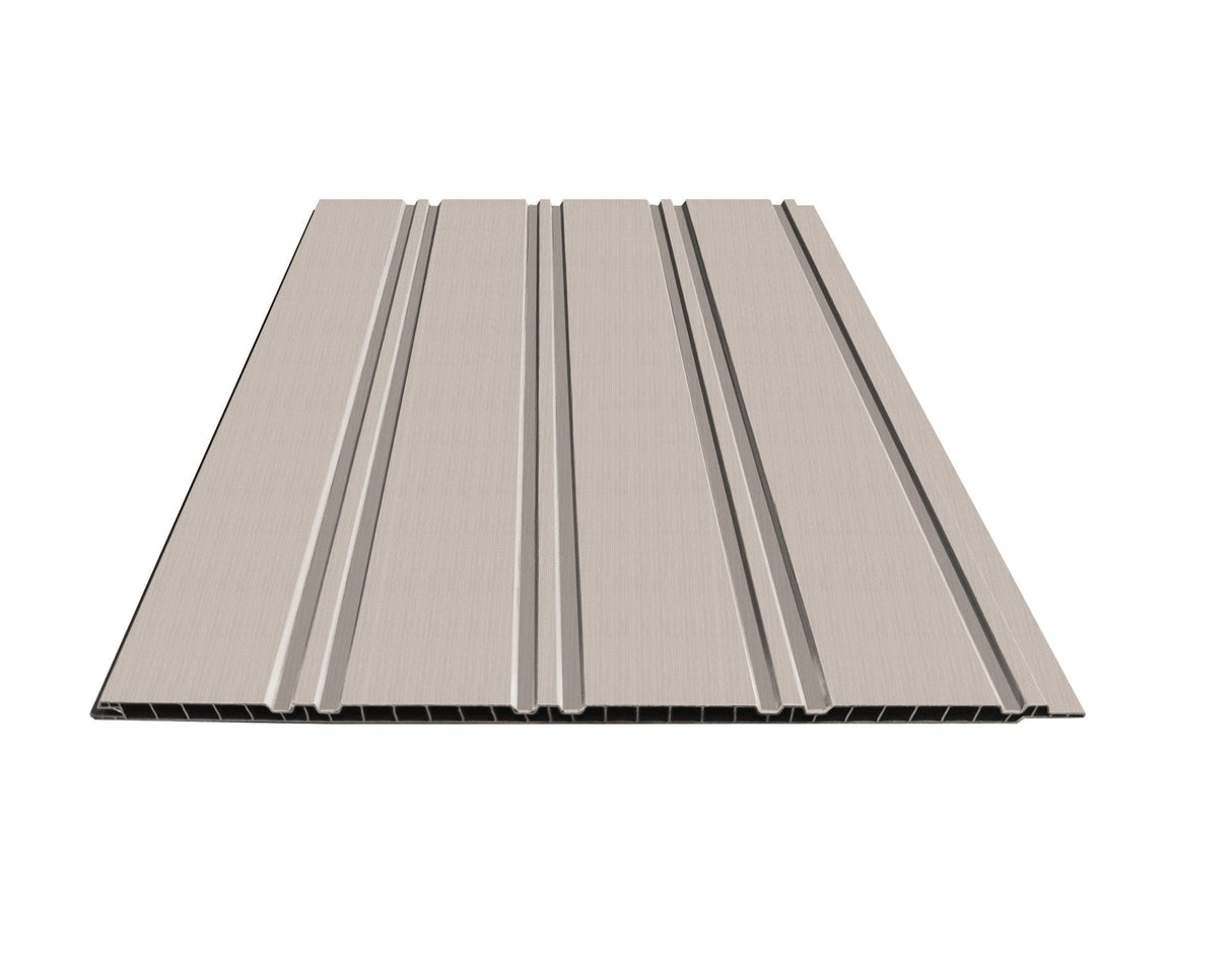 Light Grey PVC Slat Wall Panel