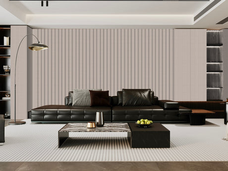 Light Grey PVC Slat Wall Panel