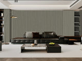 Dark Grey PVC Slat Wall Panel