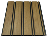 Dark Oak Seamless PVC Wall Panel 30 x 240cm