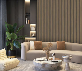 Dark Oak Seamless PVC Wall Panel 30 x 240cm