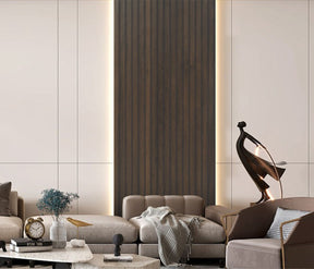 Walnut Seamless PVC Wall Panel 30 x 240cm
