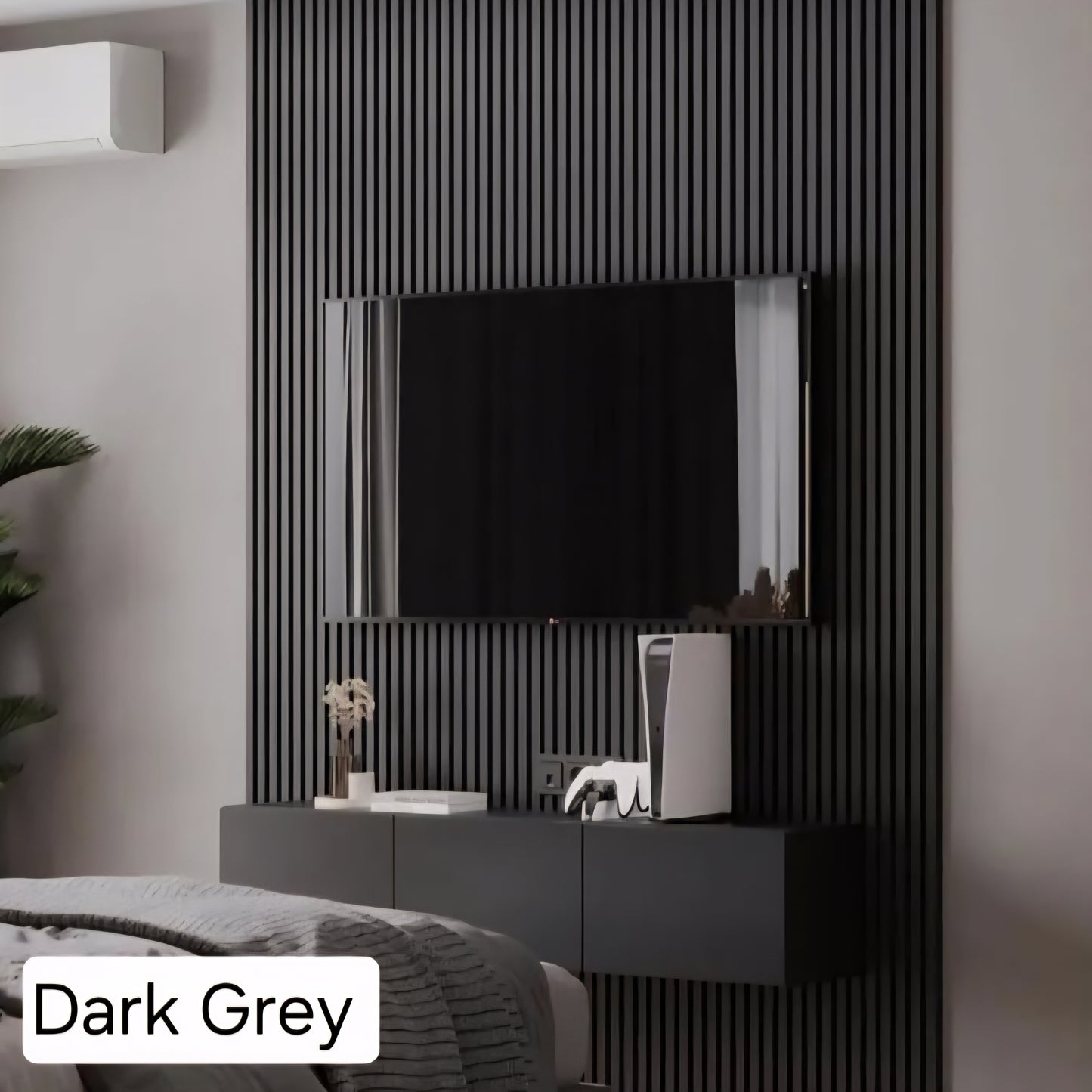Dark Grey Acoustic Panel